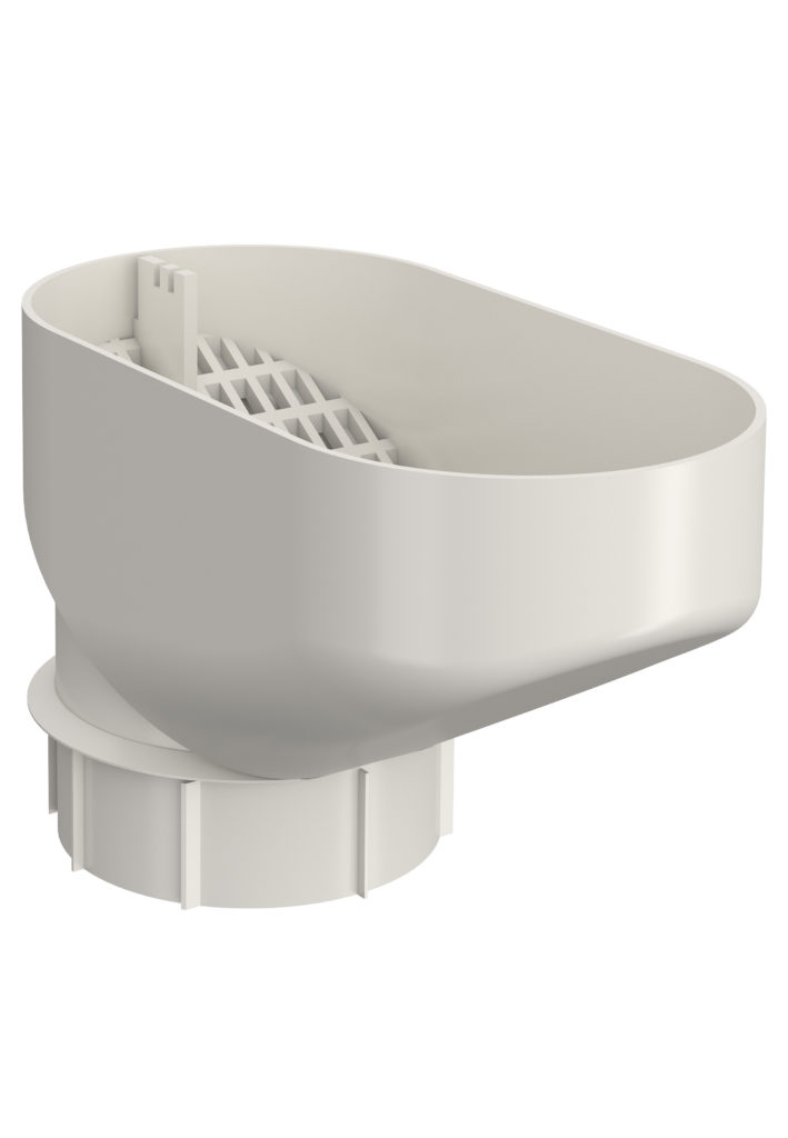 Gutter Trape Lindab Rain Gutter Products - RT Leaf Trap - European Gutters Canada